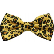 Papillon or bow tie: leopard print for rockabilly or stage or urban nature lovers